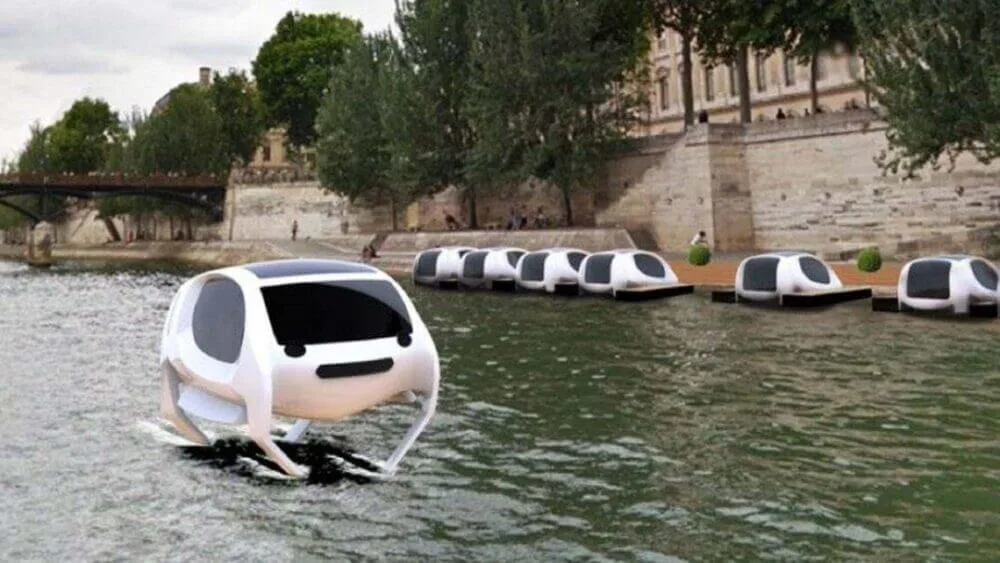 SeaBubble, o táxi aquático que vai conquistar o rio Sena