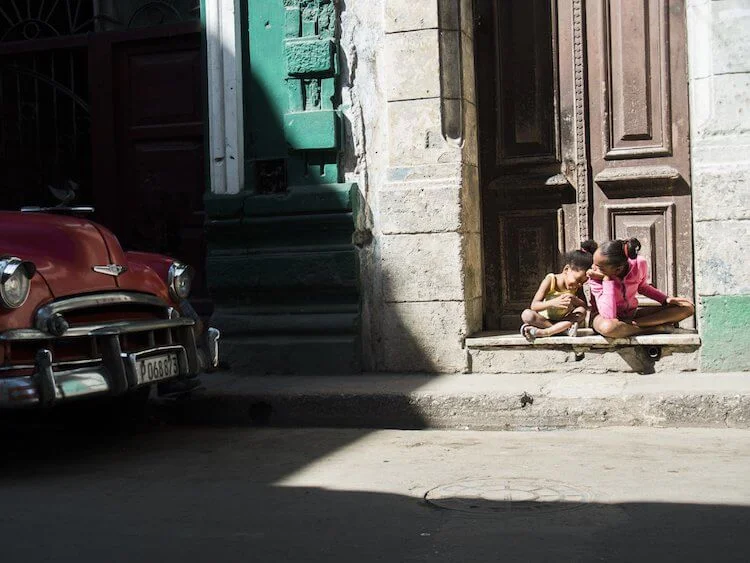 As mulheres de Cuba em fotografias
