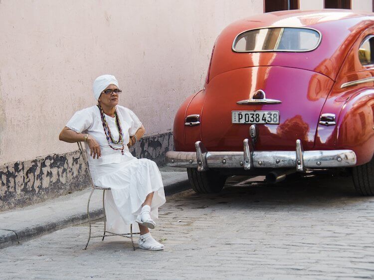 As mulheres de Cuba em fotografias