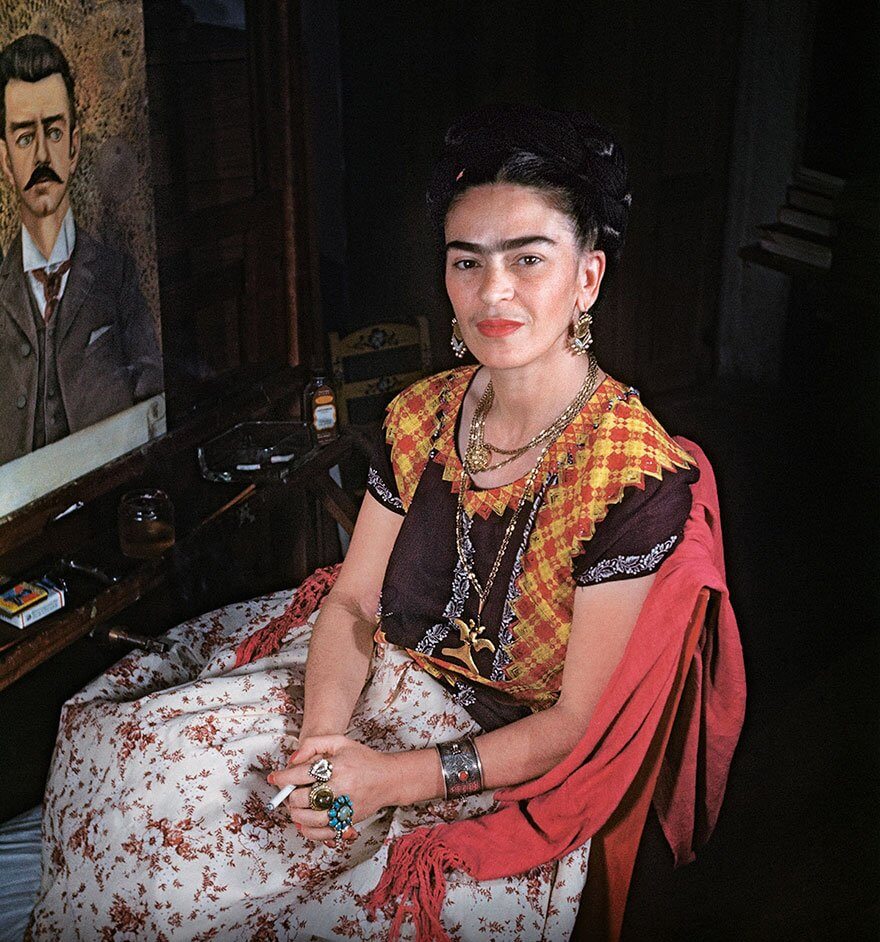 10 fotos raras de Frida Kahlo para comemorar seu 110º aniversário