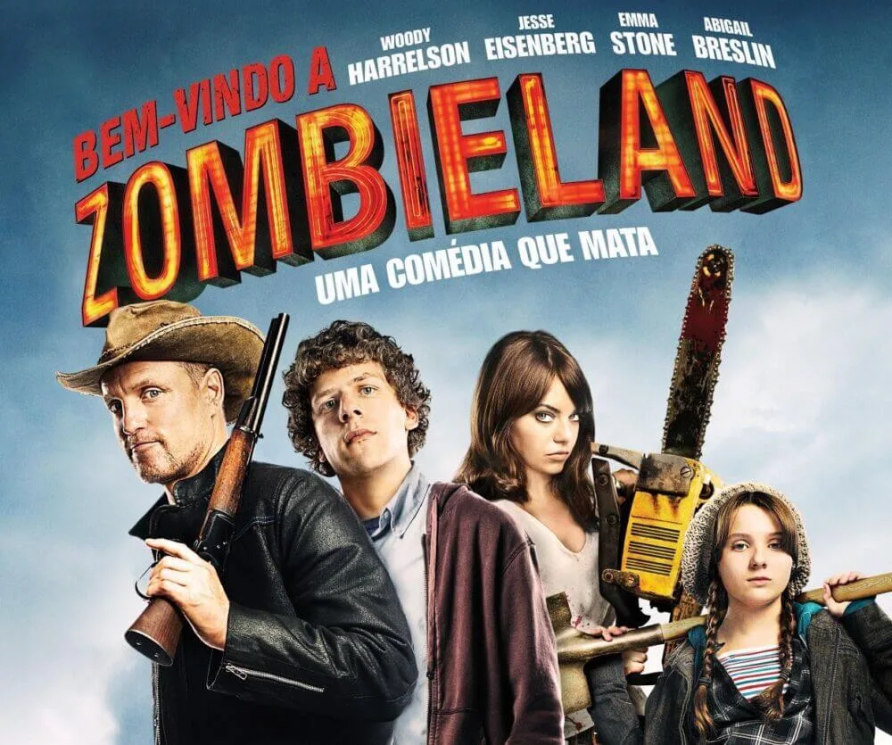 Continuação de Zumbilândia ganha título e Rosario Dawson