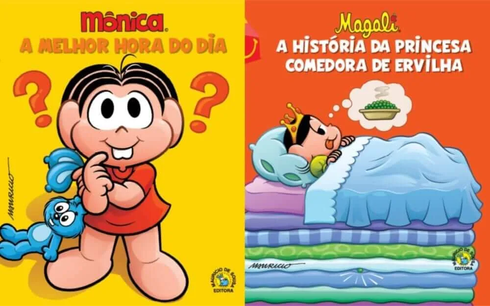 McDonald’s troca brinquedos por livros da Turma da Mônica no McLanche Feliz