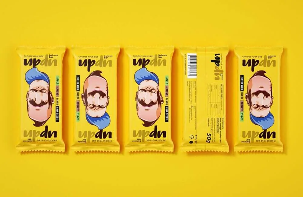 Embalagem do dia: barrinhas updn