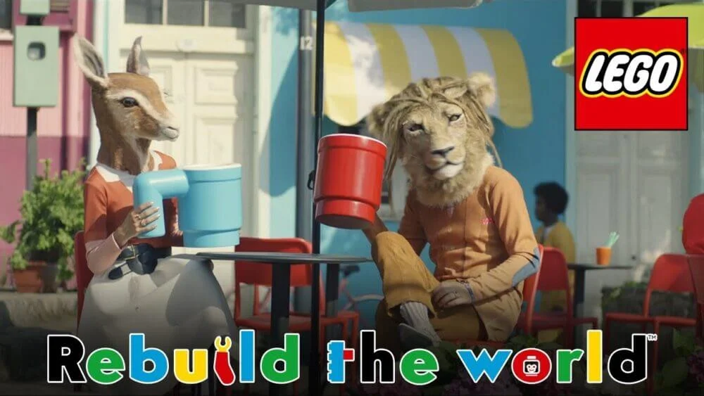 Depois de 30 anos, Lego lança campanha global de marca, “reconstrua o mundo”
