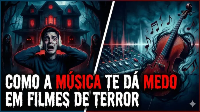 Efeitos sonoros assustadores em filmes de terror