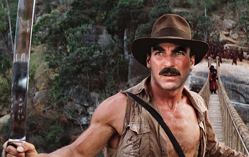 Tom Selleck quase foi o Indiana Jones. E graças ao Deep Fake, dá para ver como teria sido.