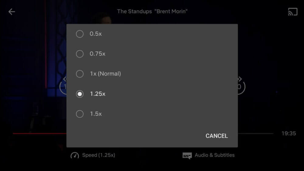 Sinal dos tempos: Netflix testando recurso que acelera em até 150% a velocidade dos videos