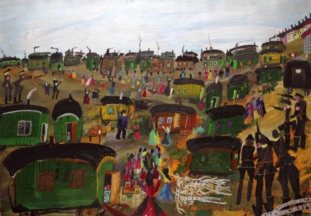 A artista que sobreviveu a três campos de concentração e capturou seu trauma na arte