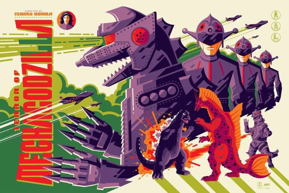 Godzilla: A Poster Show by Mondo no SXSW