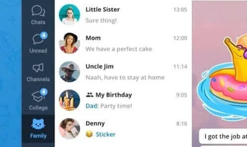 Melhor que WhatsApp, Telegram 6.0 chega em nova versão com folders