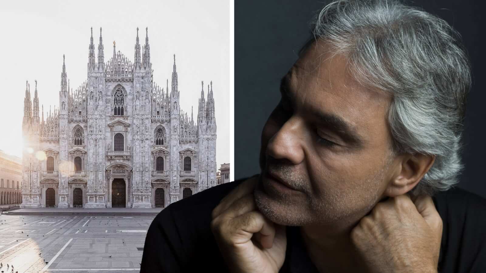 Andrea Bocelli transmitirá performance inédita de Páscoa direto de Milão, ao vivo