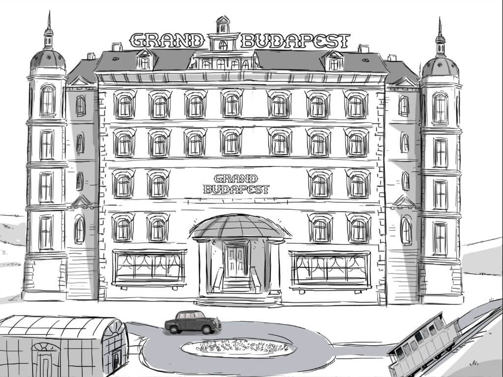 Wes Anderson narra o seu storyboard animado de O Grande Hotel Budapeste