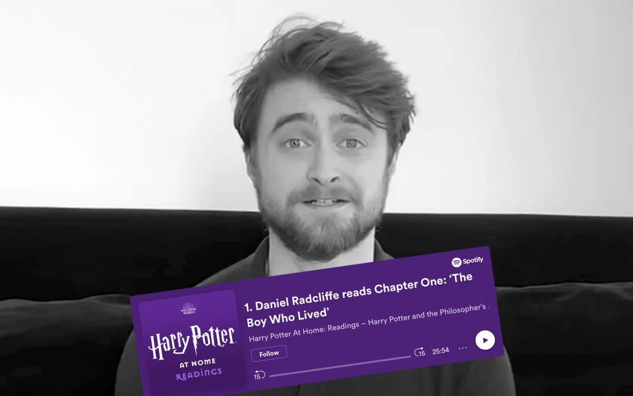 Daniel Radcliffe e convidados fazem a leitura do primeiro livro de "Harry Potter"