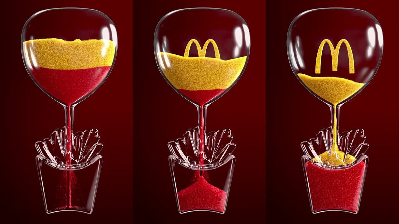 McDonald's: ampulhetas