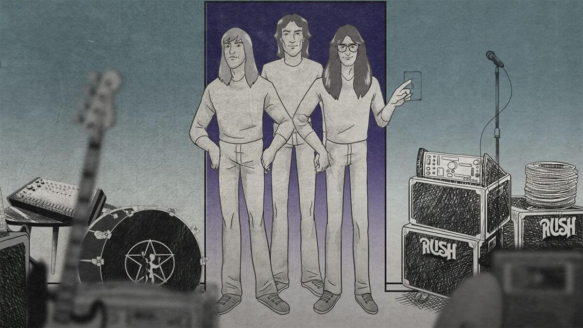 Nova animação do Rush para The Spirit Of Radio