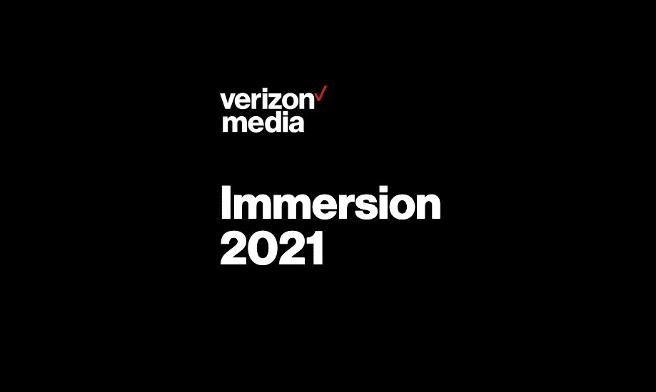 Vem aí o “Immersion 2021”, uma experiência digital da Verizon Media para mostrar o futuro da interação das marcas no digital