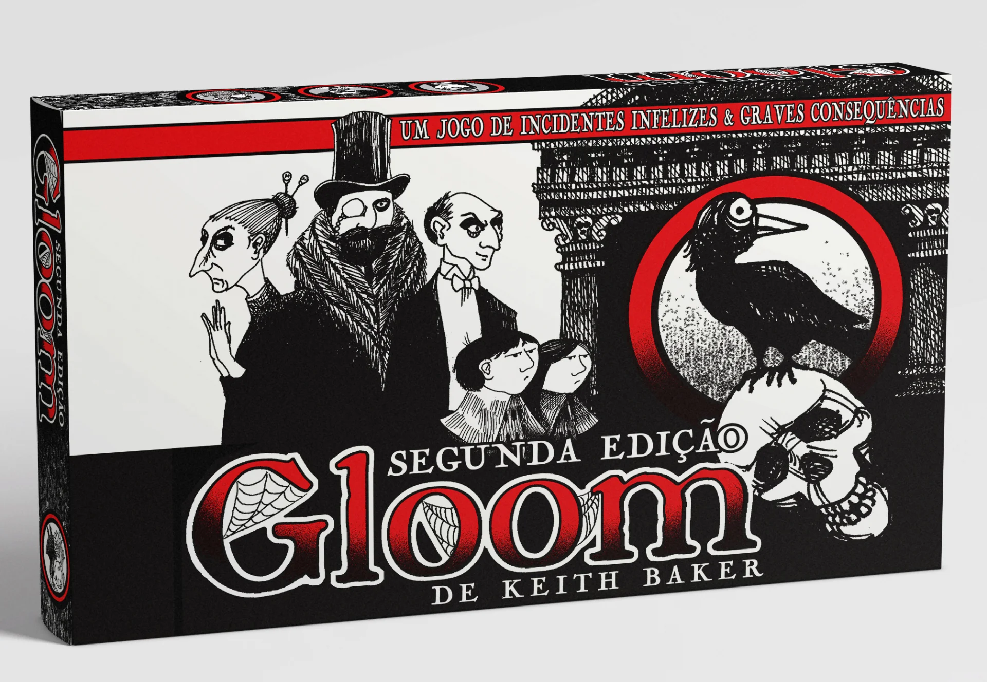 Gloom, um jogo de cartas deprê (mas que diverte)