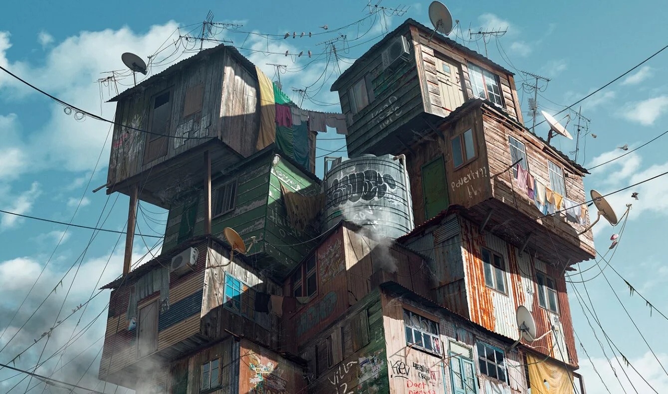 Overgrown, uma composição feita com mais de 400 fotos e 7.000 layers no Photoshop