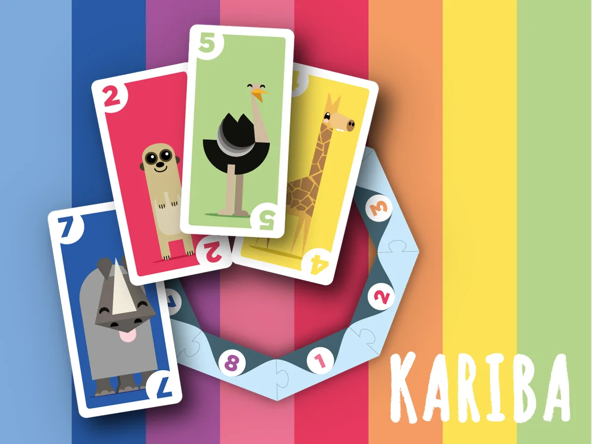 Kariba, um card game de assustar animais
