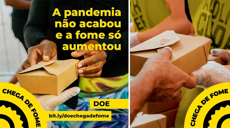 Gastromotiva lança projeto Chega de Fome