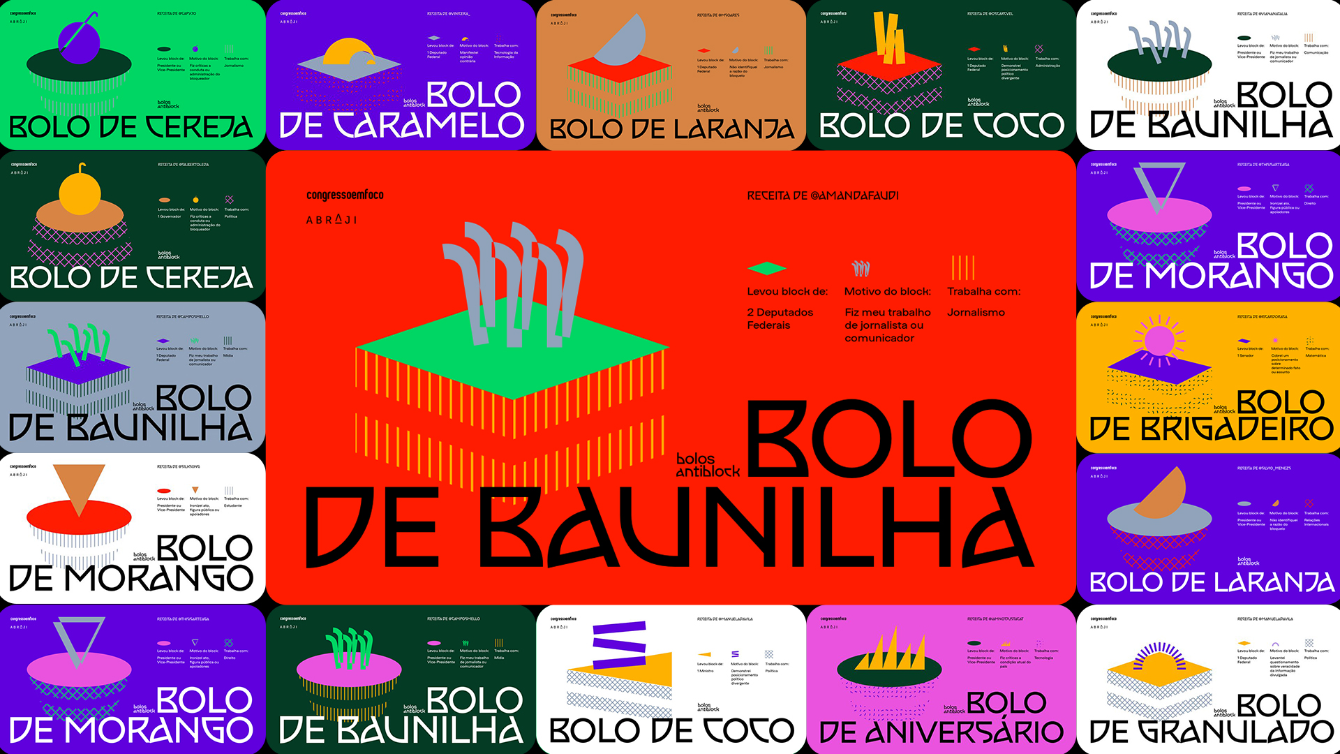 As receitas de bolo da época da ditadura estão de volta. O protesto é pelo bloqueio feito por autoridades públicas no Twitter