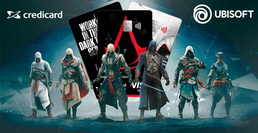Ubisoft e Credicard renovam parceria envolvendo Assassin’s Creed e Just Dance