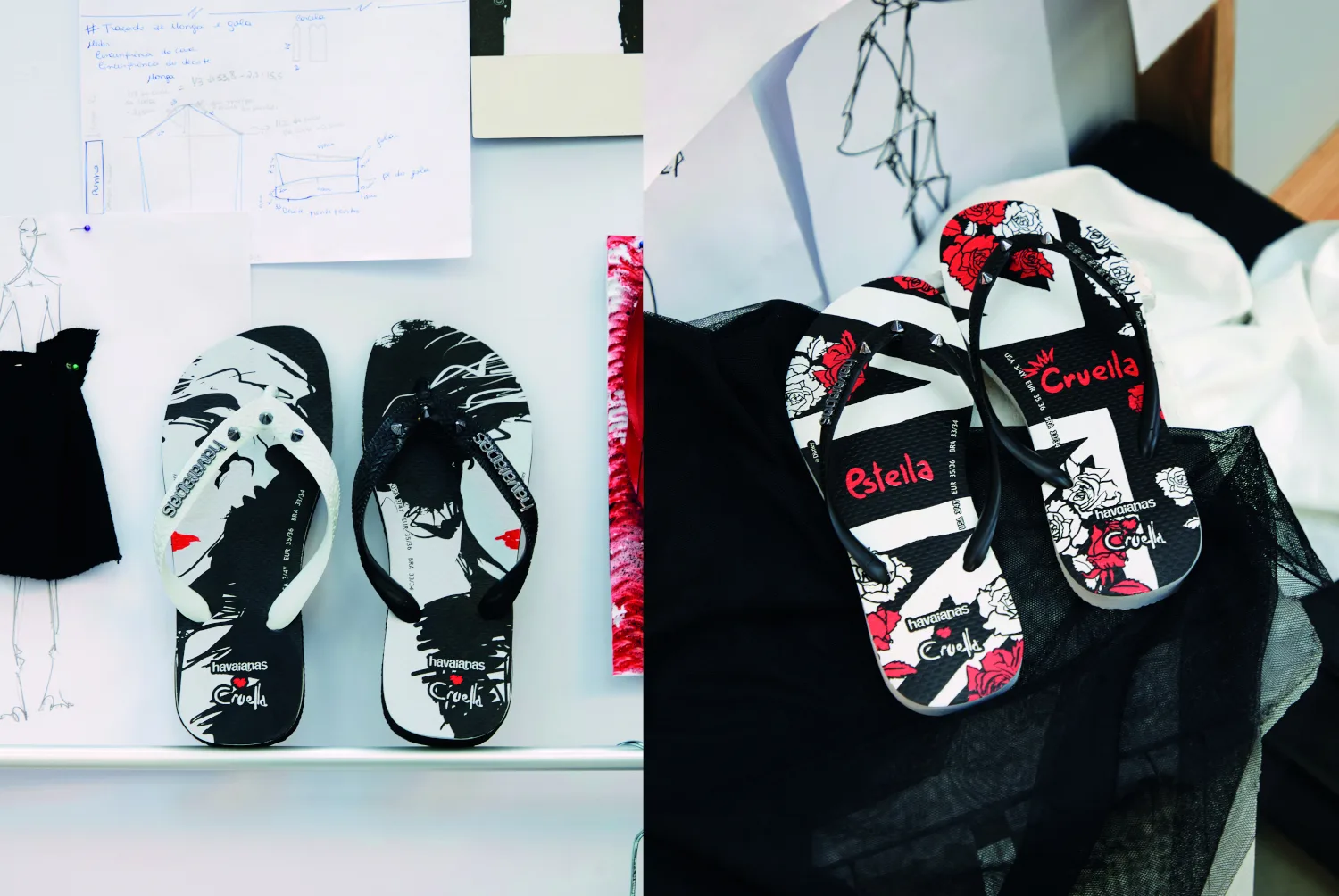 “Cruella” e a cena punk dos anos 70 inspiram nova collab de Havaianas