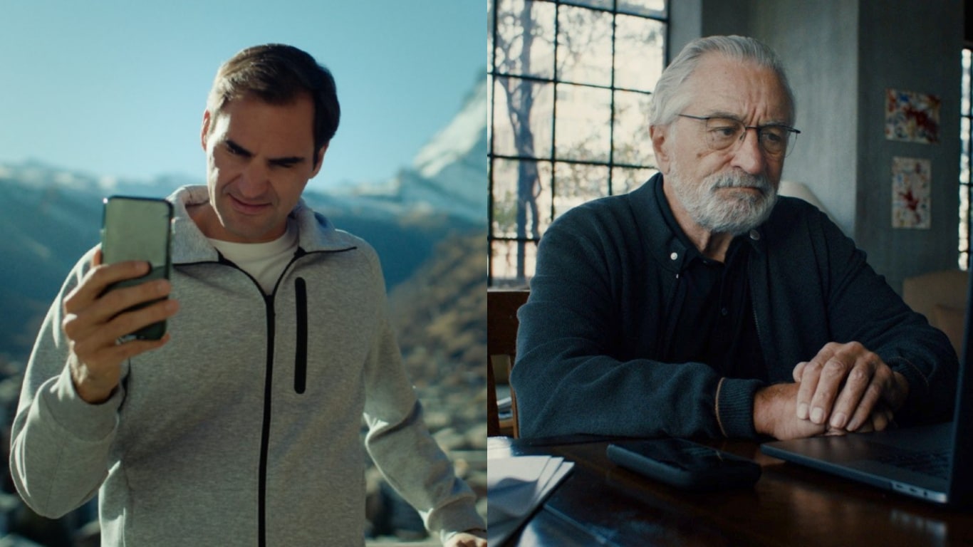 BBDO: Roger Federer e Robert de Niro juntos em comercial