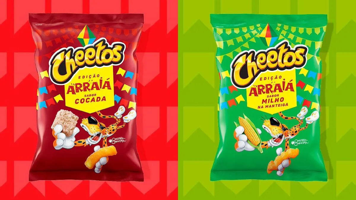 Cheetos Cocada? Cheetos Milho na Manteiga?