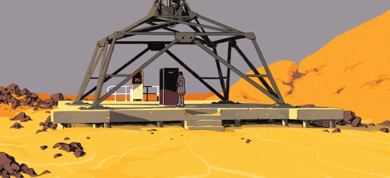 Curtas: Protocole Sandwich (2019), uma animação cheia de glitch e bem relevante para os dias de hoje