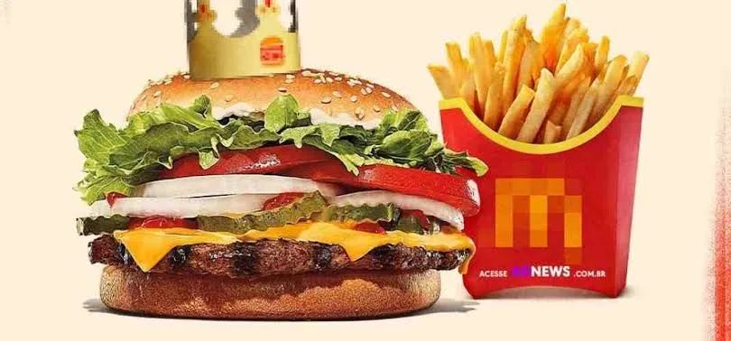 Leve Mcfritas no BK e receba um Whopper De graça