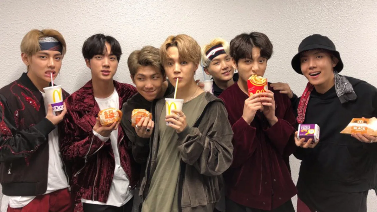 Parceria entre McDonalds e BTS segue forte