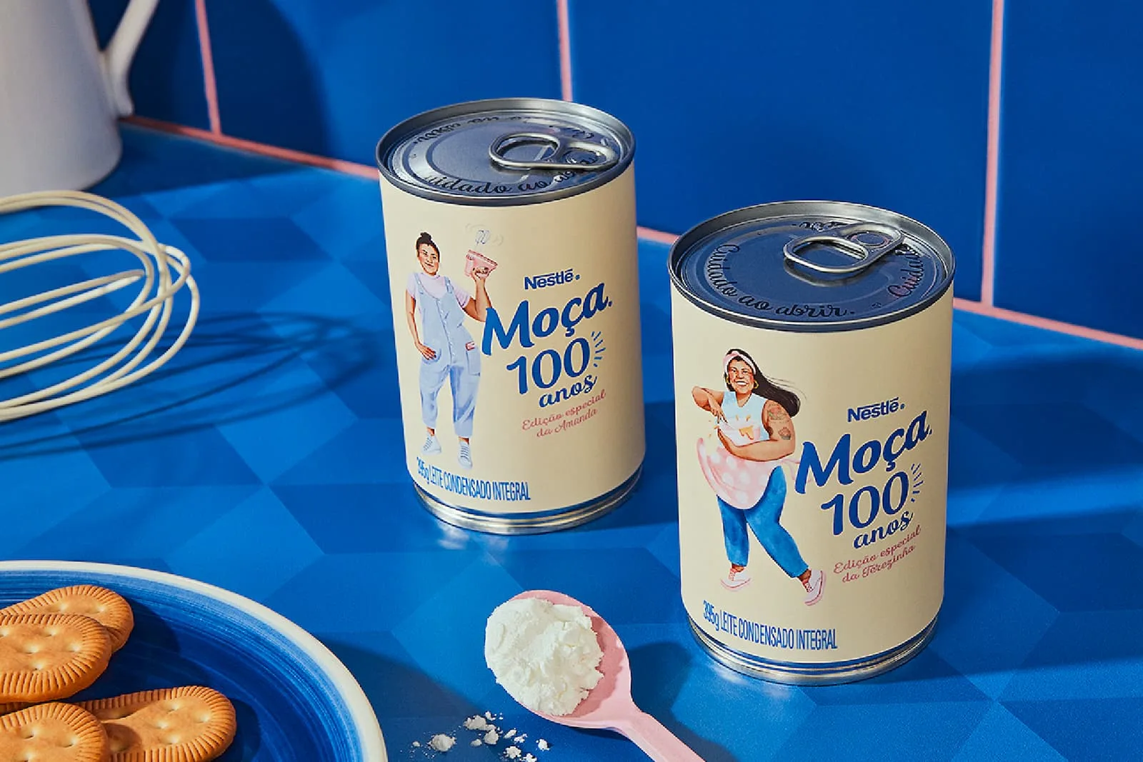 Leite Moça com outras moças? Edição limitada celebra centenário da marca