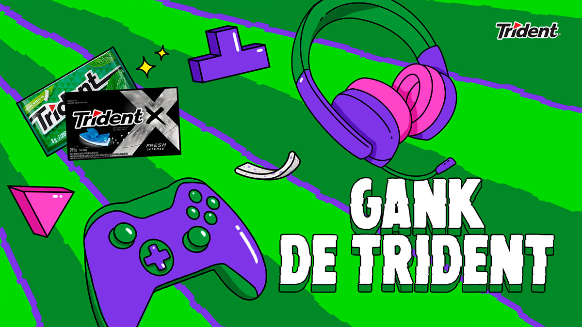 Trident impulsiona novos streamers em mais uma edição de Gank nas plataformas de jogos online