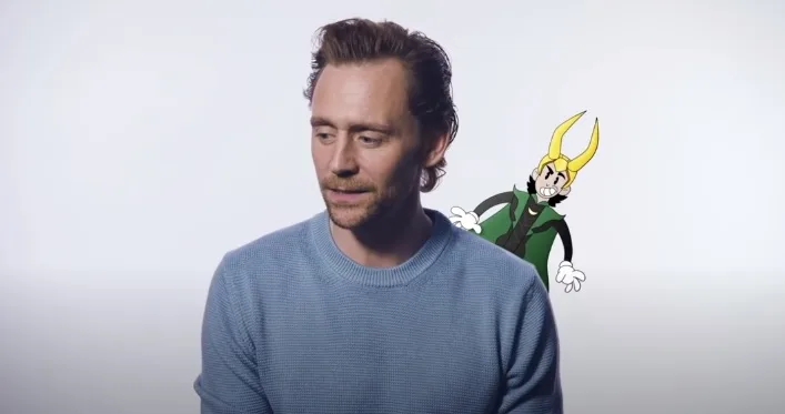 Tom Hiddleston relembra a sua escalação para a Marvel, em animação