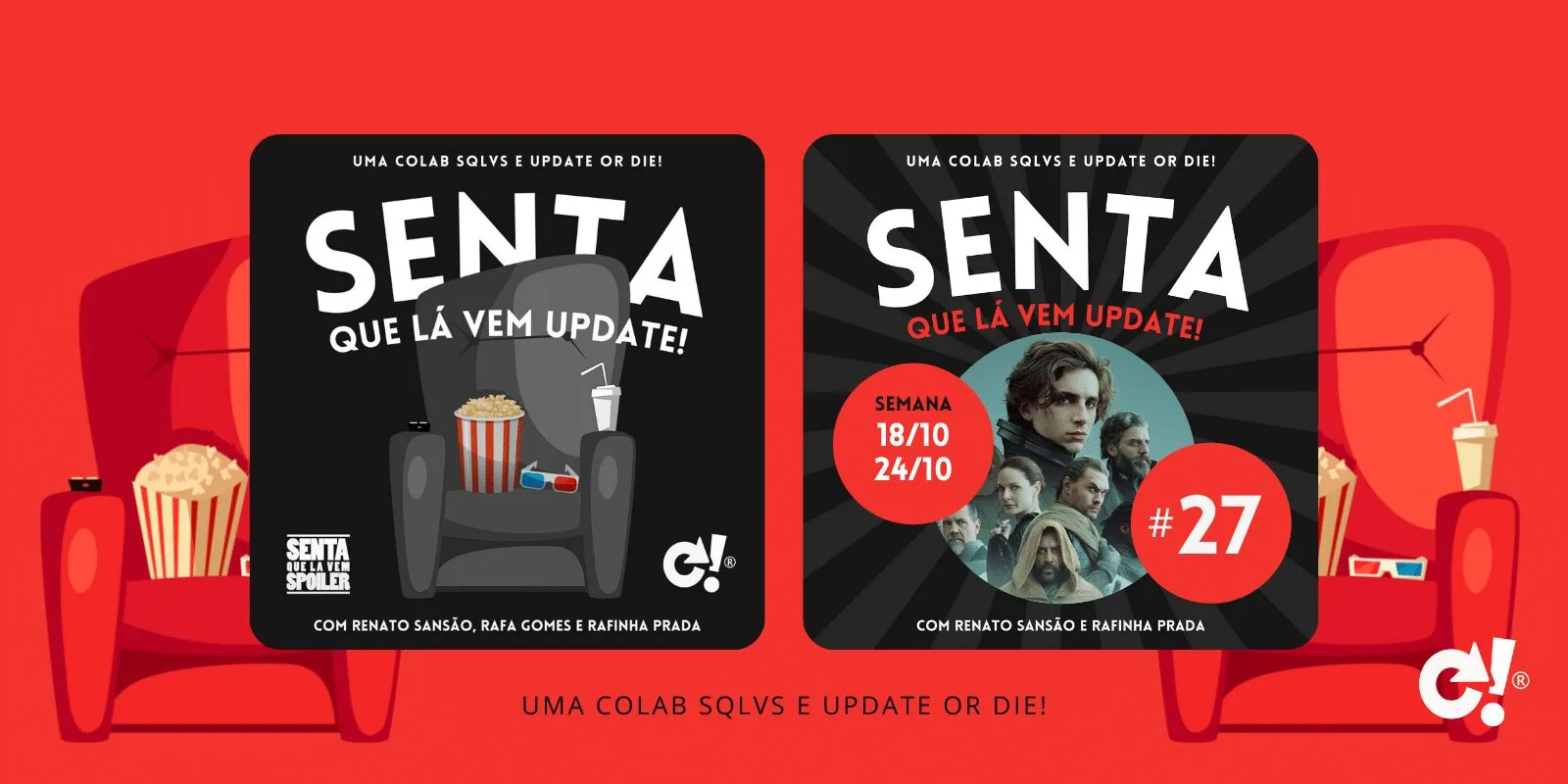 Essa semana tem destaque para "Duna" e os novos episódios de Fundação