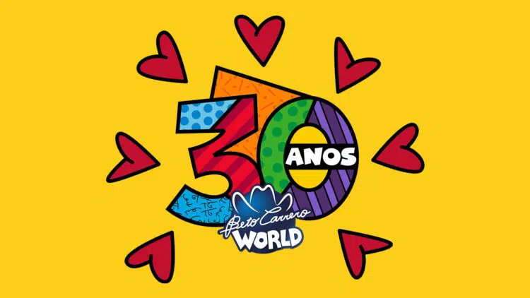 Beto Carrero World faz 30 anos e cria marca comemorativa com Romero Britto