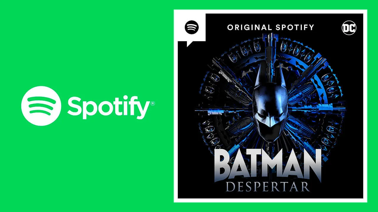 Spotify, Warner e DC divulgam data de lançamento global para a áudiossérie Batman Despertar