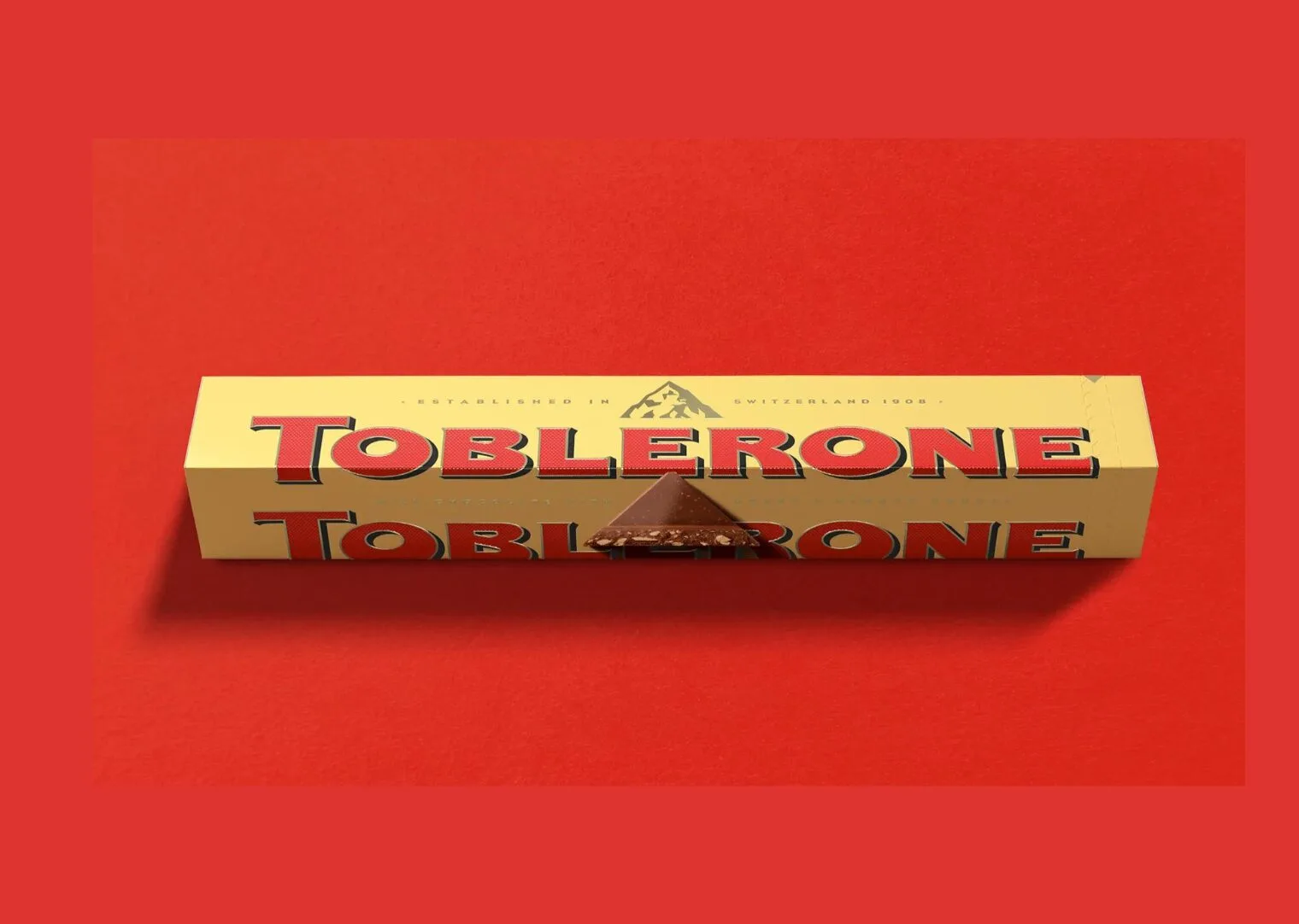 Toblerone: o redesign de uma marca com 114 anos de idade