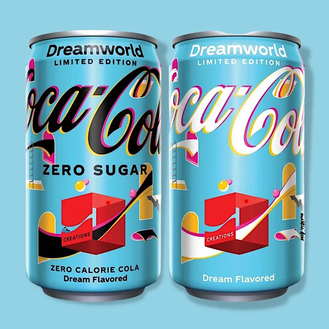 Coca-Cola Dreamworld, o novo sabor fantasia da série Creations