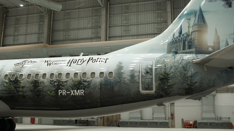 GOL e Universal Orlando Resort apresentam aeronave Harry Potter