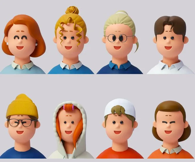 Samsung Card Character: as 16 personas da Samsung