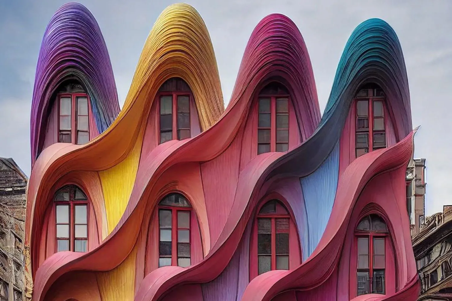 10 designers criam obras de arquitetura no MidJourney