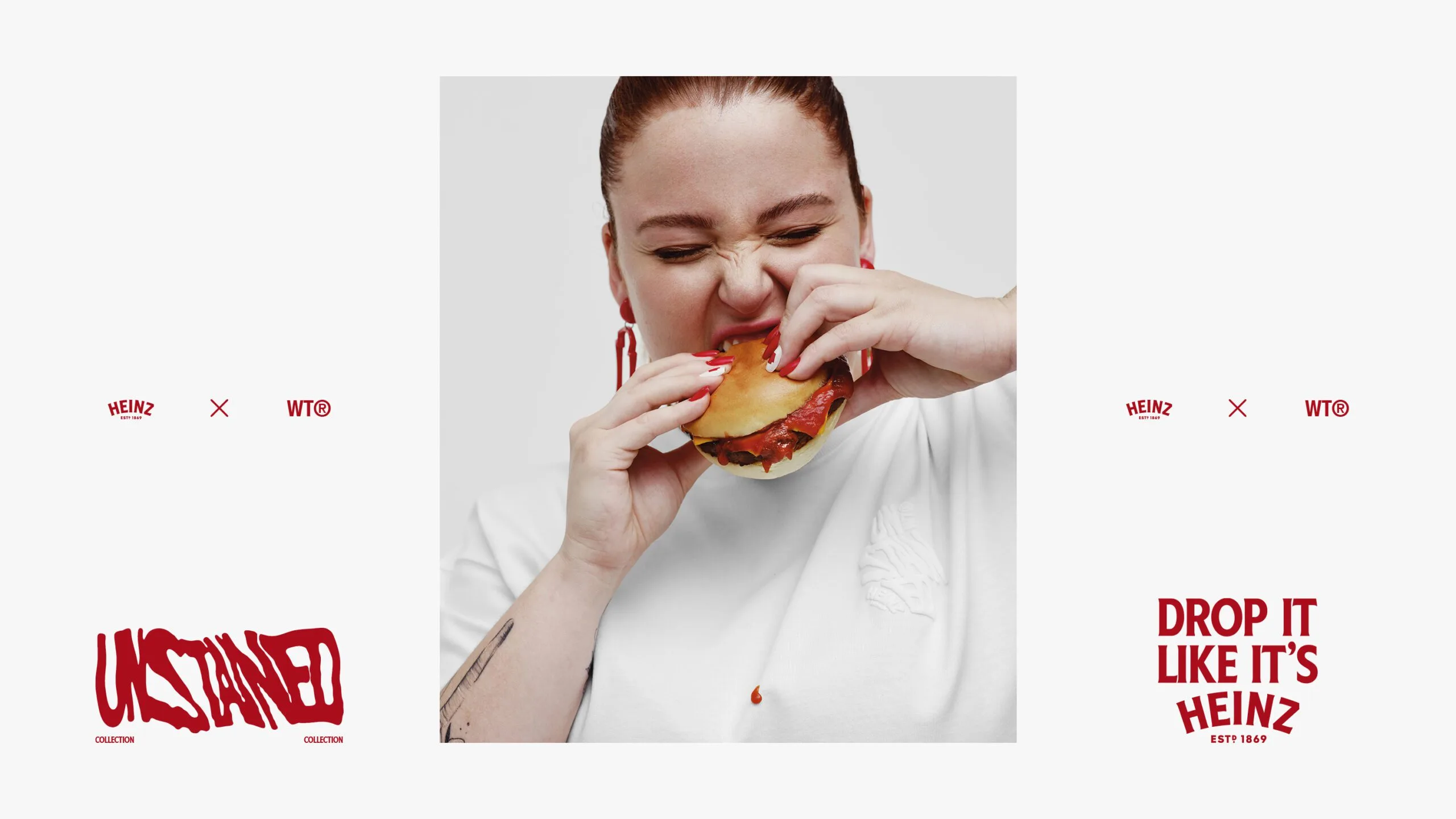 Heinz se une a Working Title em coleção icônica à prova de drops de ketchup