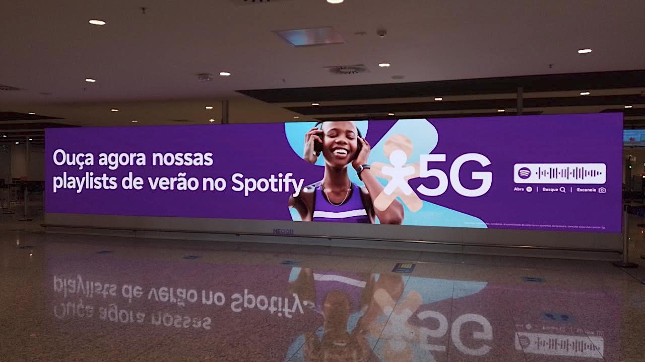 Vivo usa Spotify Codes para espalhar playlists de verão pelo país