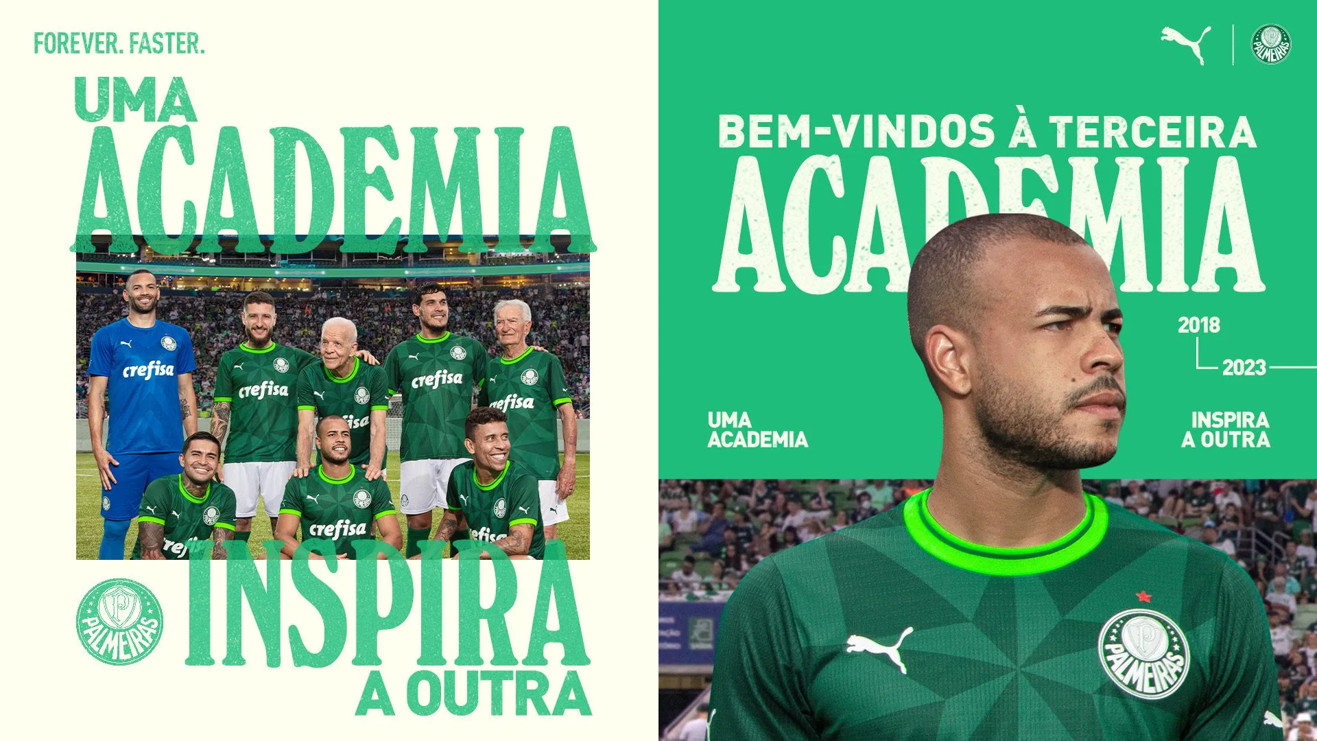 A PUMA Brasil e o Palmeiras lançam novos uniformes