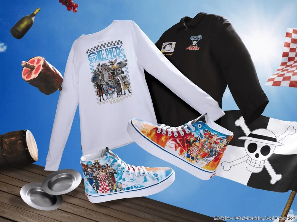 Vans e One Piece Apresentam Coleção Especial
