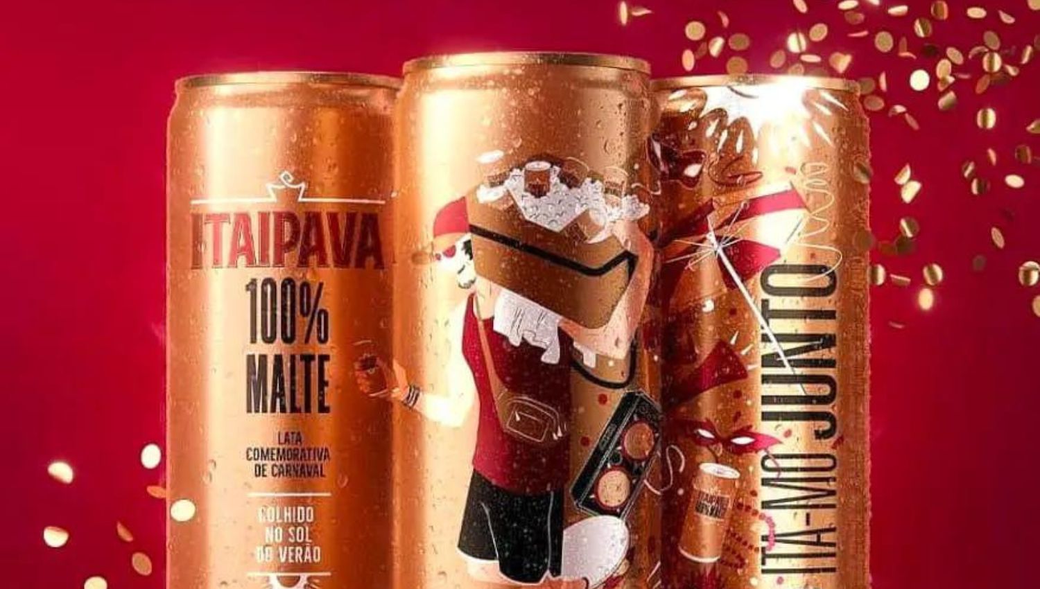 WMcCann cria novas latinhas de carnaval para Cerveja Itaipava