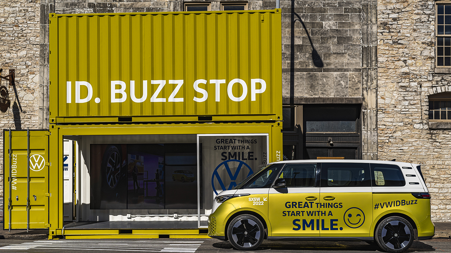 Pelo segundo ano, Kombi Elétrica ID Buzz da Volkswagen participa do SXSW 2023