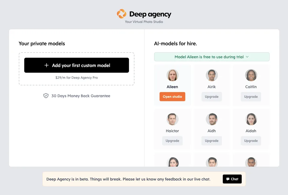 Deep Agency